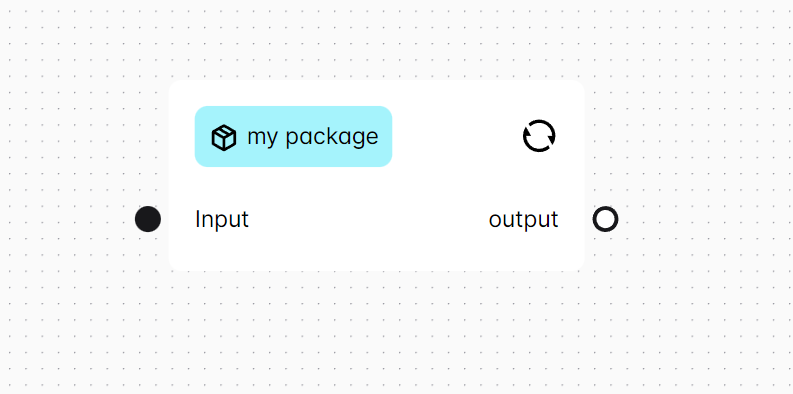 Package block with IO